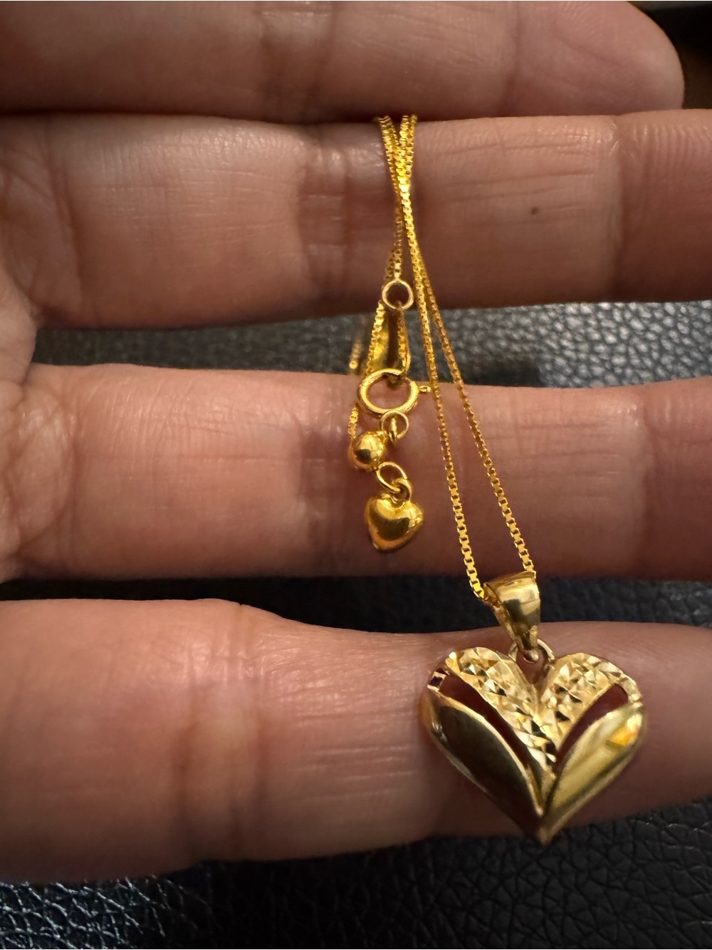 18K Real Gold Necklace